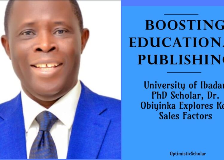 Obiyinka Highlights Production Quality and Commitment as Keys to Book Sales Performance