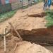 Flooding. Collapse bridge in Ibadan