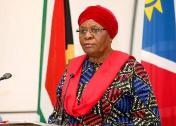 Namibia's first female president