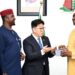 1: From right, Oyo State Governor, Seyi Makinde; Executive Secretary General, Working Committee for Overseas Cooperation of China Association of Small and Medium Enterprises, He Lixiong and Consul General, Nigeria in Shanghai and China, Ambassador Gbadebo Afolabi, during Chinese Business Investor visit to Governor's Office Secretariat, Ibadan. PHOTO: Oyo Gov's Media Unit.

2: From right, Oyo State Governor, Seyi Makinde; Executive Secretary General, Working Committee for Overseas Cooperation of China Association of Small and Medium Enterprises, He Lixiong; Chairman, Belt and Road Africa Economic Promotion, Innocent Okonkwo and Consul General, Nigeria in Shanghai and China, Ambassador Gbadebo Afolabi, during Chinese Business Investor visit to Governor's Office Secretariat, Ibadan. PHOTO: Oyo Gov's Media Unit.