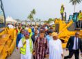 Excitement as Tinubu Flags-Off Reconstruction of Lagos-Sagamu Expressway