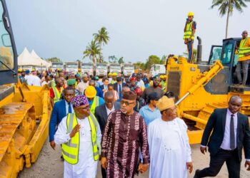 Excitement as Tinubu Flags-Off Reconstruction of Lagos-Sagamu Expressway