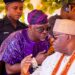 Bashorun Akinwale Akinwole with Oba Ghandi Afolabi Olaoye Soun Orumogege 111