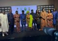 L-R : Rev Bunmi Jenyo, Commissioner for Commerce & Industry, Osun State, Dr Segun Ogunsanya, Chairman, Airtel Foundation, Mrs Abike Dabiri Erewa, OON, Chairman, NIDCOM, Otunba Bimbo Ashiru, Group Chairman, Odu’a Investment Company Limited, Mrs Abimbola Salu - Hundeyin, SSG, Lagos State, Mr Temitope Adekunle- Johnson, Special Adviser to President on Job creation and MSMEs, Mrs Thelma Ekiyor-Solanke, Chairperson Nigeria Office for Philanthropy and Impact Investing, Mrs Folashade Ambrose- Medebem, Commissioner for Commerce,Trade, Industry and Investment, Lagos State, Ms. Sola Arobieke, Special adviser to the Gov of Ogun State on investment promotion and Mrs Omotayo Adeola, Commissioner for commerce, Trade, industry and investment, Ekiti State