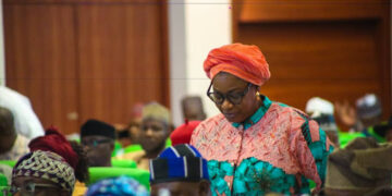 Hon. Tolulope Akande-Sadipe Member representing Oluyole Federal Constituency in the House of Representatives,