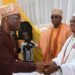 From left, Oyo State Governor, Seyi Makinde; Soun of Ogbomoso, Oba Ghandi Olaoye and Chairman, Oyo State Council of Obas and Olubadan of Ibadanland, Oba Rashidi Ladoja, during the Inauguration of the Council by Governor Makinde, held at House of Chiefs, Secretariat, Ibadan. PHOTO: Oyo Gov's Media Unit.