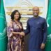 AfCFTA Secretary-General, Mr Wamkele Mene and Special Adviser on International Trade and AfCFTA to Oyo State Governor, Ms Neo Theodore Tlhaselo