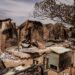 A general views of burnt debris and damaged homes following the attack in Woro, Kwara State, on February 5, 2026. Details are still emerging from the attack in Kwara State, but it is one of the country's deadliest in recent months. According to the Red Cross, the death toll stands at 162 people, and the search for bodies is ongoing. (Photo by Light Oriye Tamunotonye / AFP)