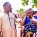 Adegbite consoling one of the victim's relative