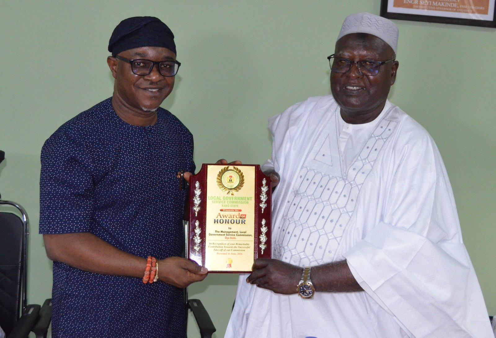 Kano LGSC Delegation Visits Oyo to Study Best Practices in Local Government Administration