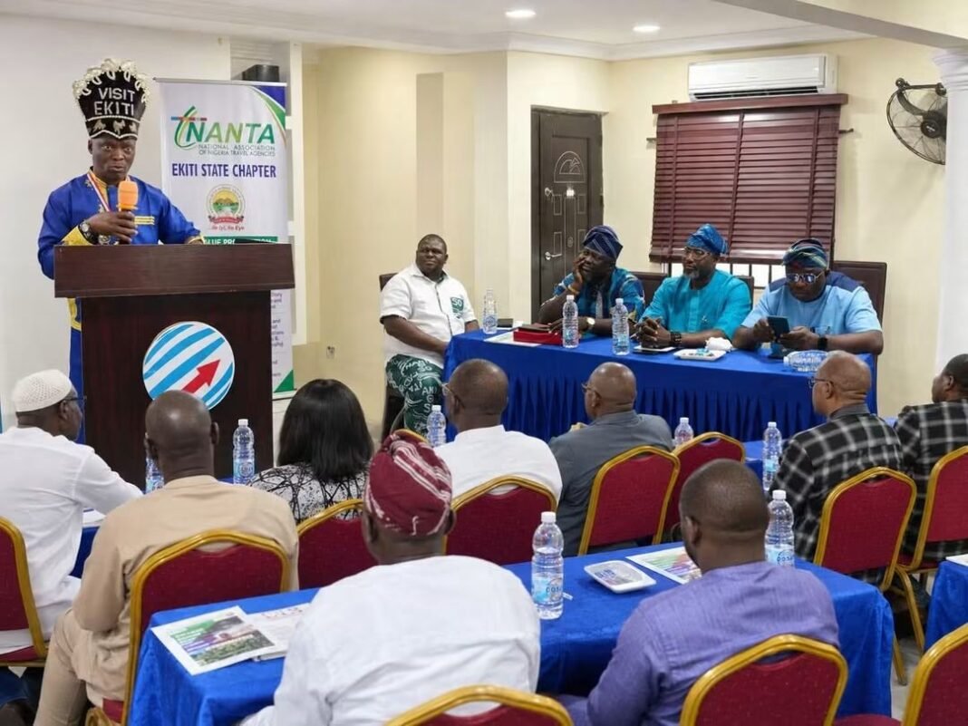Africa Must Sell Africa, Ojo-Lanre Tells NANTA at Ekiti Inauguration Africa Must Sell Africa, Ojo-Lanre Tells NANTA at Ekiti Inauguration