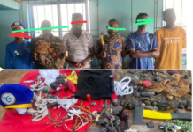Osun Police Arrest Eight Suspected Cultists, Political Thugs, Recover Weapons