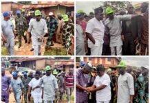 APM Senatorial Candidate Ajadi, Police Authorities Inspect Hon. Waheed Akintayo’s Ongoing Police Station Project in Oluyole