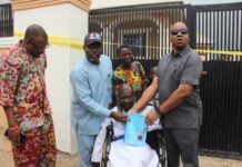 Makinde Hands Over House, Wheelchair to Person with Disability in Oyo