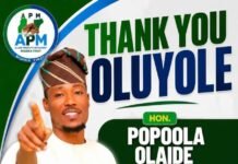 Akintayo Congratulates Olaide ‘Settle’ on Emergence as APM Consensus Candidate for Oluyole