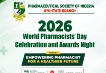 Oyo PSN Unveils Week-Long World Pharmacists Day Celebration, Makinde, PSN President to Attend