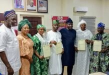 Mogaji Ademola Oladosu Seeks Support for New Market Leaders, Thanks Makinde, Cautions Against Disunity