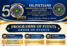 Olivetians Class of ’76 Set for 50th Anniversary Celebration in Ibadan