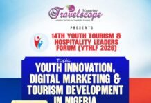 Ibadan Set to Host 14th Youth Tourism, Hospitality Leaders Forum October 29