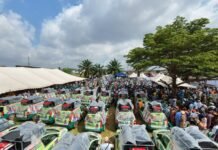 Tompolo Donates 32 Vehicles to Boost Tinubu, Alli’s Campaigns in Oyo